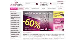 Desktop Screenshot of na-zed-tapety.cz